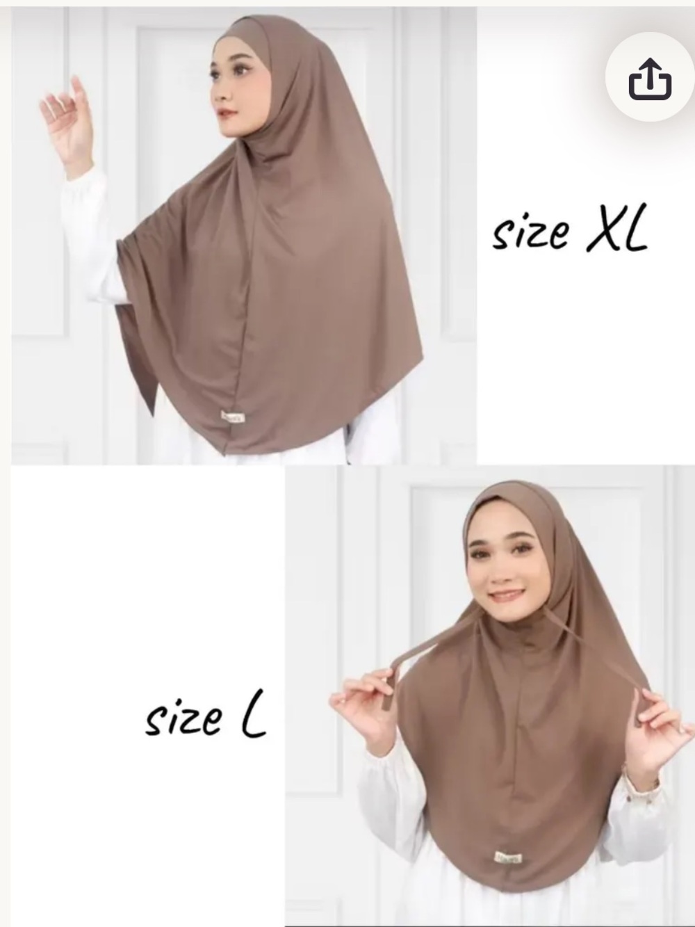 Instant jersey khimar - Picture 3 of 3